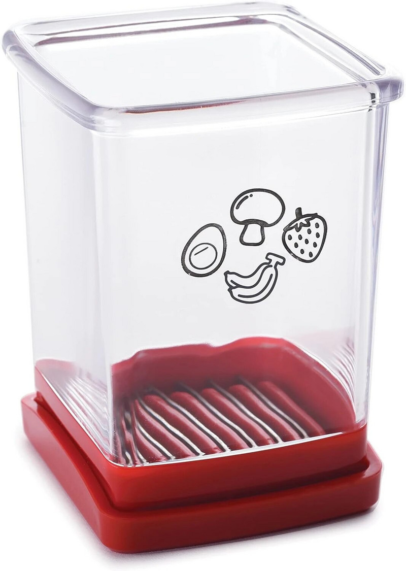 Χειροκίνητοι τεμαχιστές Πολυλειτουργικός κόφτης αυγών Οικιακός κόφτης ταχύτητας κουζίνας με πιάτο κοπής φρούτων λαχανικών σαλάτα γρήγορης παρασκευής