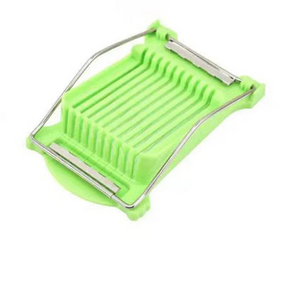 Nerūsējošā tērauda 10 stiepļu pusdienu gaļas griezējs Daudzfunkcionāls pārtikas griezējs Pusdienu gaļas griezējs Šķiņķi surogātpasta siera griezējs Virtuves sīkrīki