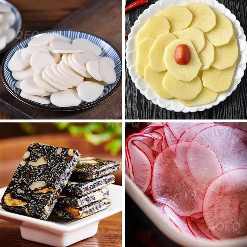 Daudzfunkcionāla galda griezēja gaļas griešanas mašīna Liellopu gaļas gaļas ruļļu griezējs Gaļas griezējs Dārzeņu griezējs Virtuves instrumenti