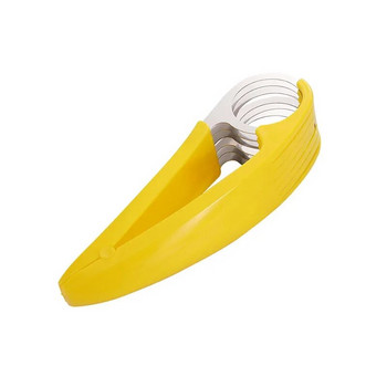 Креативна кухненска джаджа 201 Банан, шунка, наденица и краставица от неръждаема стомана могат да се нарязват на филийки