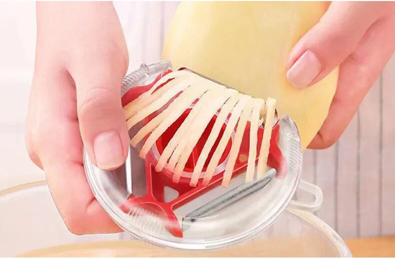 Tiesioginis pardavimas 3 viename skustukas Skustukas Naminis bulvių skustukas Magiškas įrankis Daugiafunkcis rotacinis