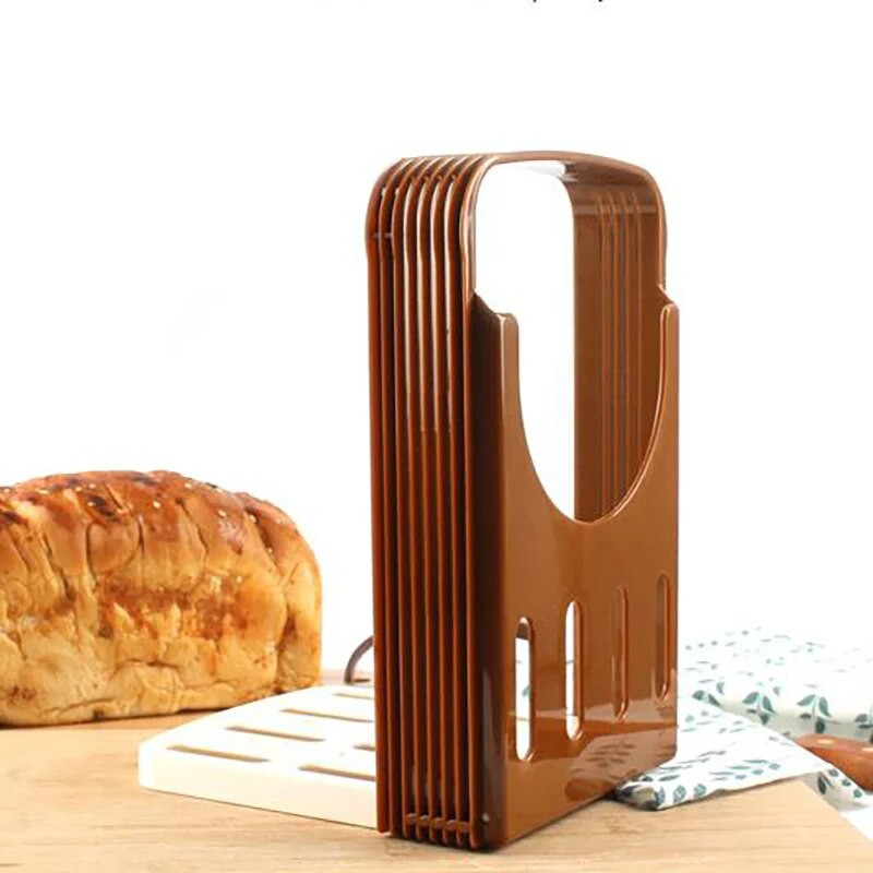 Röstleivalõikuri alus Kokkupandav leivalõikamistööriist Plastikust võileivalõikur Vorm pätsilõikuri rest Küpsetustööriist Köögividinad