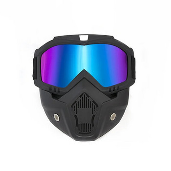 Ποδηλασία ιππασίας Motocross Γυαλιά ηλίου Ski Snowboard Μάσκα γυαλιών Γυαλιά Κράνος Τακτικές αντιανεμικές μάσκες γυαλιών μοτοσικλέτας