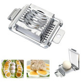 Tăiător de ouă multifuncțional din oțel inoxidabil pentru ouă fierte tare Tăiător de ouă din sârmă Tăiător de ouă din aluminiu Tăiător de ouă pentru sarcini grele 2023 Nou