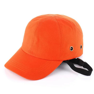 Нова предпазна шапка за работа, каска, бейзболна шапка в стил защитна предпазна каска за работно място, носене на предпазна глава