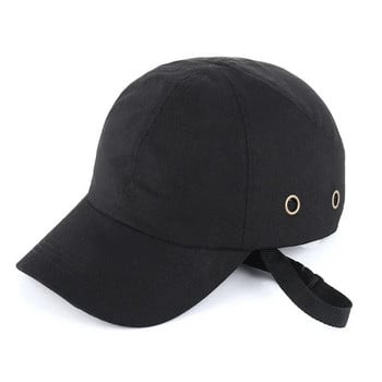 Каска за работно облекло Защита на главата Топ 6 дупки Капачка с неравности Работна защитна каска ABS Вътрешна обвивка Бейзболна шапка Стил Защитна