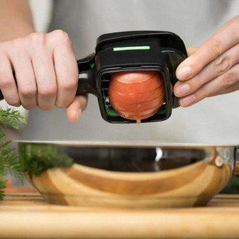 Πολυλειτουργικός κόφτης φρούτων και λαχανικών, μαχαίρι από ανοξείδωτο ατσάλι, μαχαίρι κουζίνας πίεσης χειρός, 2020