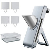 Mașina de feliere este potrivită pentru bucătărie și tocator de legume Grosime reglabilă sigură Julienne și feliere Mașină de feliat legume