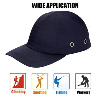Προστασία κεφαλής κράνους σκληρού καπέλου αντισύγκρουσης σε στυλ καπέλο μπέιζμπολ ασφαλείας για εργασία για επισκευή DIY