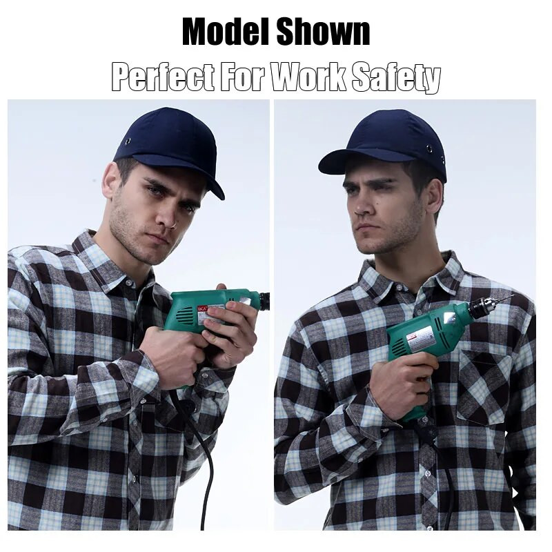 Siguranță la locul de muncă șapcă de tip pălărie de baseball Cască ușoară anti-coliziune Cască de protecție pentru cap pentru repararea lucrărilor de bricolaj