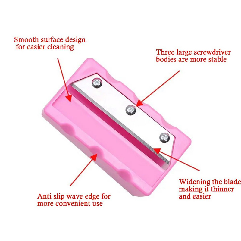 Veido grožio agurkų kaukių pjaustyklės su veidrodžiu laiko taupančios daržovių skustuklės virtuvės reikmenys