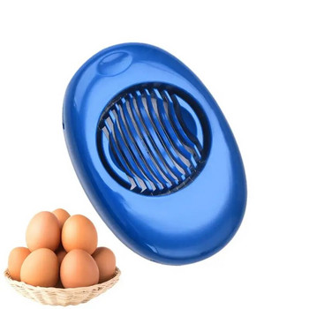Резачка за яйца Резачка за твърдо сварени яйца за многофункционални резачки за яйца Секционна резачка Разделител Ръчни кухненски роботи Кухненски джаджи