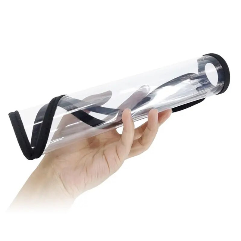 Apsauginė viso veido kaukė, saugi, skaidri, apsauganti nuo purslų, ant galvos montuojama darbo vieta, apsauganti nuo spjaudymų, skirta apsaugos reikmenims