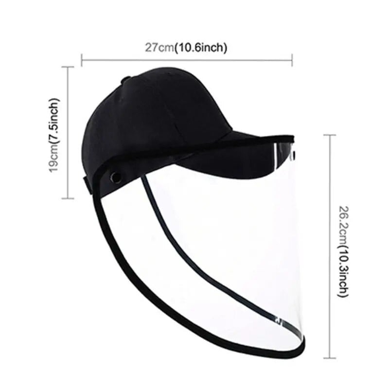 Apsauginė viso veido kaukė, saugi, skaidri, apsauganti nuo purslų, ant galvos montuojama darbo vieta, apsauganti nuo spjaudymų, skirta apsaugos reikmenims