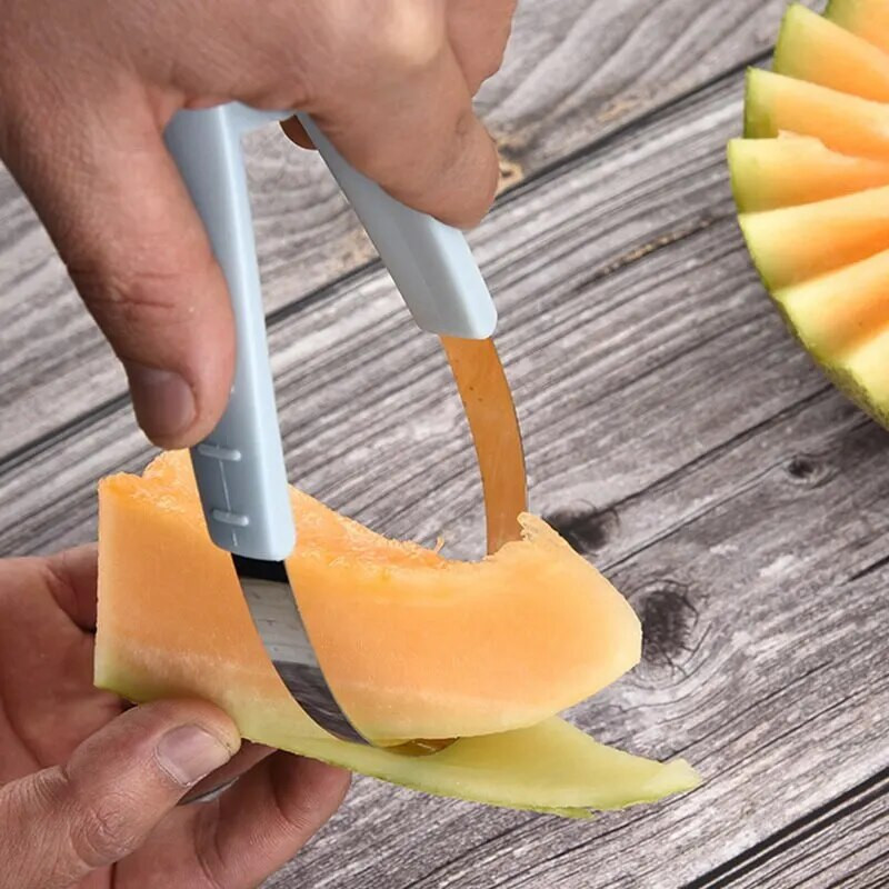 3 viename nerūdijančio plieno ledų vaisių kamuoliukų kastuvas, vaisių drožybos peilių rinkinys lėkštės nuėmiklis arbūzas virtuvės įtaisas