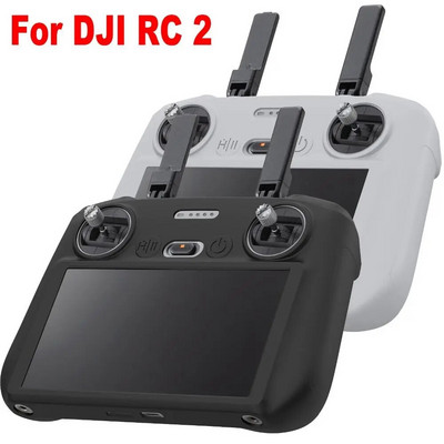 Dustproof Remote Control Case Shockproof Silicone Screen Protector Waterproof Drone Accessories Protective Cover for DJI RC2