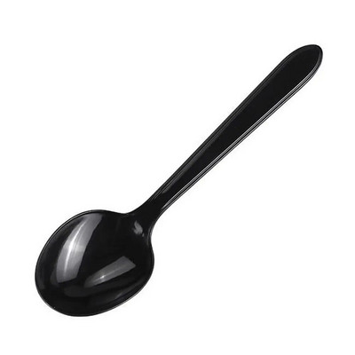 100 buc lingură din plastic de unică folosință tacâmuri linguri pentru supă de desert portabil cu cap rotund pentru petrecere veselă de degustare linguri de jeleu de înghețată