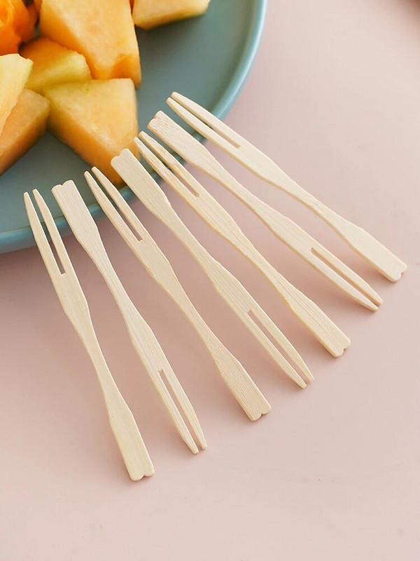 Bețișoare de bambus de unică folosință Instrumente pentru grătar Grătar natural Frigarui din bambus Petrecere de camping pentru Shish Kabob Catering Grill Fructe