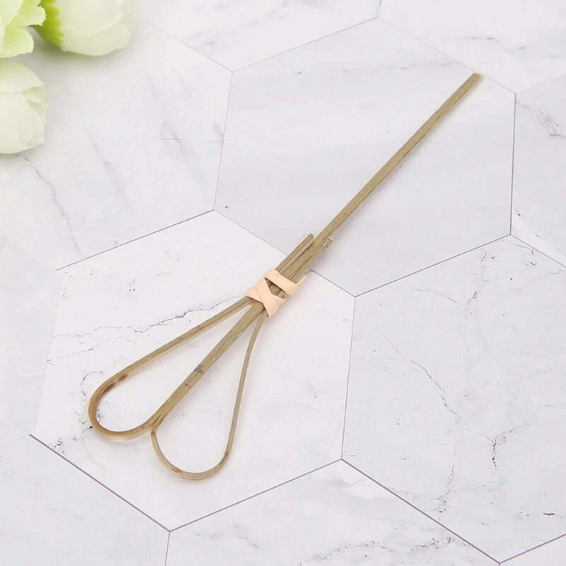 50 vnt. vienkartiniai bambuko krapštukai kokteilių dantų krapštukai kokteilių vakarėlių klubas, skirtas Creati