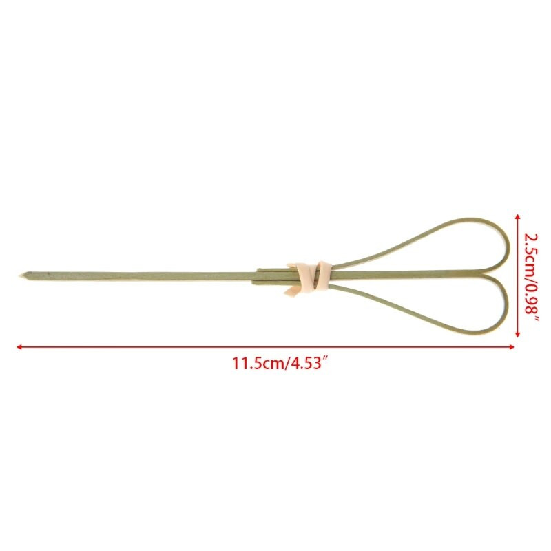 50 vnt. vienkartiniai bambuko krapštukai kokteilių dantų krapštukai kokteilių vakarėlių klubas, skirtas Creati