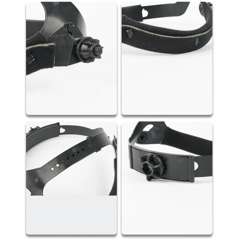 Cască de ferăstrău cu lanț reglabilă, plasă metalică nouă, mască de protecție pentru prevenirea stropilor, plasă mare, plasă respirabilă, protecție facială în aer liber