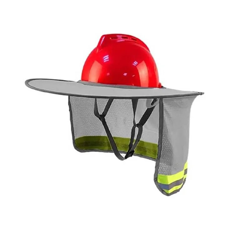 Kietas skrybėlių skydas nuo saulės, viso tinklelio kaklo apsauginis gaubtas nuo saulės, geras matomumas, skrybėlė neįtraukta, mėlyna, juoda, oranžinė karkasa