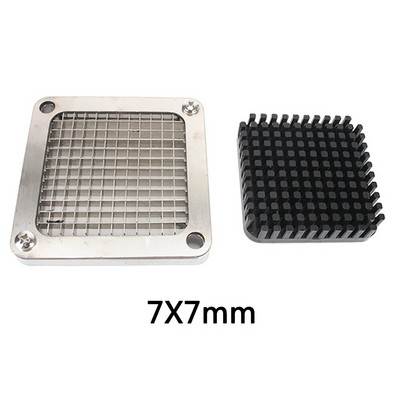 Roostevabast terasest kartulikrõpsude lõikamismasin 3 teraga kartulikrõpsude lihalõikur Prantsuse prae viilutaja lõikamine köögitarvikud