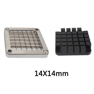 Roostevabast terasest kartulikrõpsude lõikamismasin 3 teraga kartulikrõpsude lihalõikur Prantsuse prae viilutaja lõikamine köögitarvikud