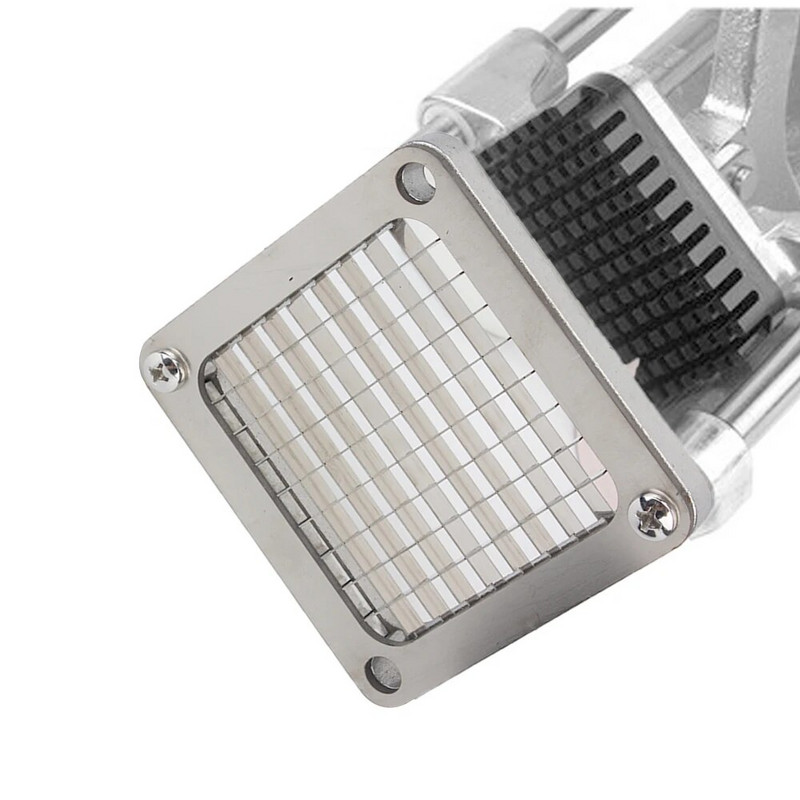 Roostevabast terasest kartulikrõpsude lõikamismasin 3 teraga kartulikrõpsude lihalõikur Prantsuse prae viilutaja lõikamine köögitarvikud