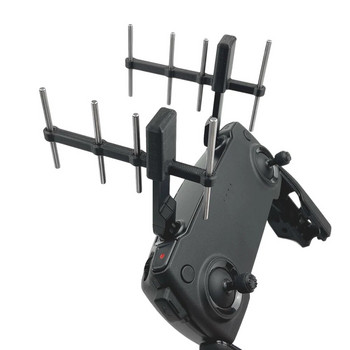 1 ζεύγος Τηλεχειριστήριο Εύκολης εγκατάστασης YAGI Ενισχυτής Κεραίας Επέκταση εύρους σήματος ενισχυτή 2.4G 5.8G PLA RC Drone για DJI Mavic Mini