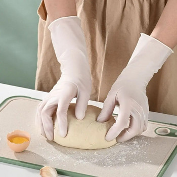 Инструменти Удължени Удебелени Нови Почистване на домакинството Кухня Миене на съдове Ръкавици за еднократна употреба Food Grade
