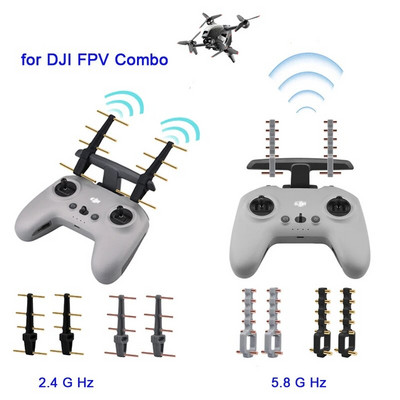 Ενισχυτής κεραίας 2,4G 5,8G Hz Yagi-Uda για τηλεχειριστήριο DJI FPV 2 Επέκταση εμβέλειας πομπού σήματος Αξεσουάρ Drone