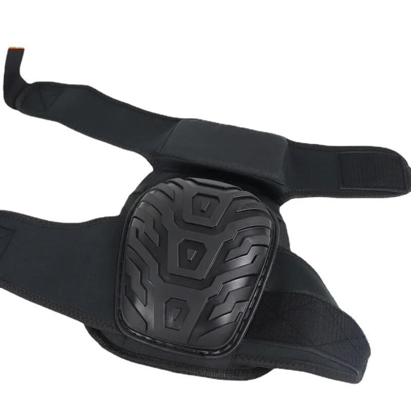 1 buc Genunchiere de lucru în aer liber Material PVC negru Grădină Clădire industrială DIY Îngenunchiere Reparație mașină Echipament de protecție rezistent la uzură