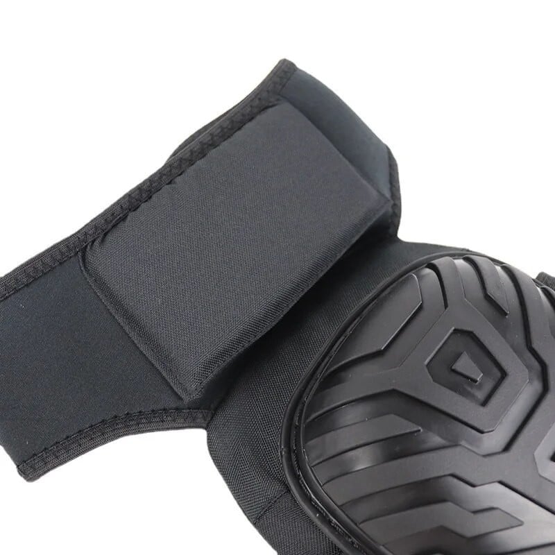 1 buc Genunchiere de lucru în aer liber Material PVC negru Grădină Clădire industrială DIY Îngenunchiere Reparație mașină Echipament de protecție rezistent la uzură