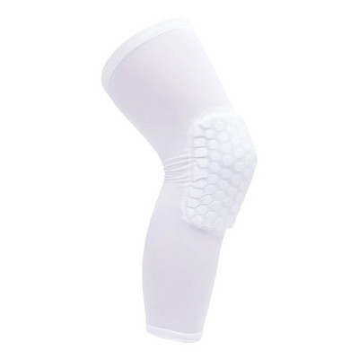 Genunchier lungit de tip fagure, elastic pentru baschet, fotbal, genunchiere, protectie respirabilă pentru genunchi pentru călărie în aer liber