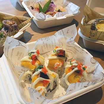Bento Box Кутия за обяд за еднократна употреба Кутия за суши за бургери Кутия за печени торти Кутия за микровълнова домашна преносима кутия за обяд 10 пакета