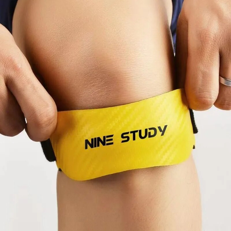 Patella ceļa siksna Regulējama ceļa siksna Patellar cīpslas stabilizatora atbalsta siksna futbola basketbola skriešanas džemperim sporta zāles pietupieniem