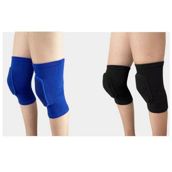 Αθλητικά επιγονατάκια συμπίεσης Ελαστικό προστατευτικό γόνατος Παχύ σφουγγάρι Υποστήριξη γονάτου για χορευτική προπόνηση Γιόγκα