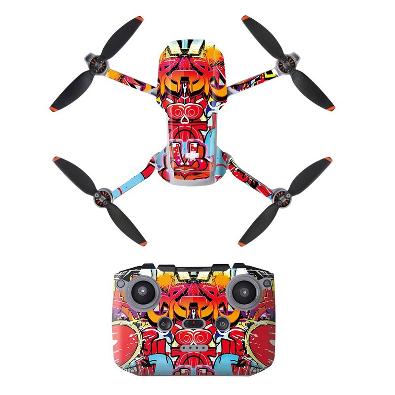 Naljepnica Skin za DJI Mini 2/Mini 2 SE Naljepnice Vodootporne PVC naljepnice Dron Body Skin Zaštitna ruka Kamera Dodaci za drone