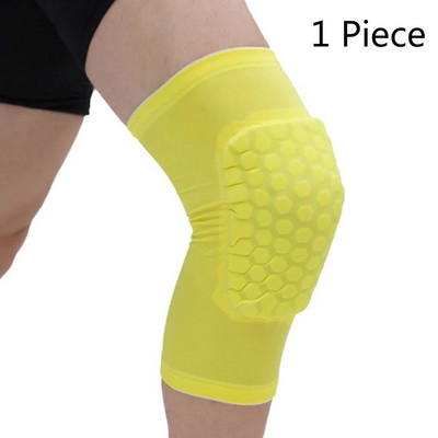 1 db méhsejt térdvédők kosárlabda sport térdvédő röplabda térdvédő merevítő tartó futball kompressziós láb ujjak