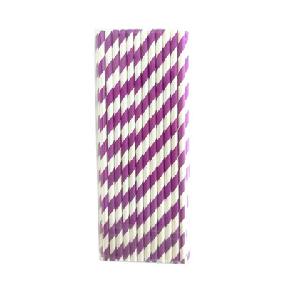 Dungi biodegradabile Paie de hartie Roz Albastru Dungi galbene Paie de baut Decoratiuni pentru nunta pentru petrecerea de nastere Baby Shower copii