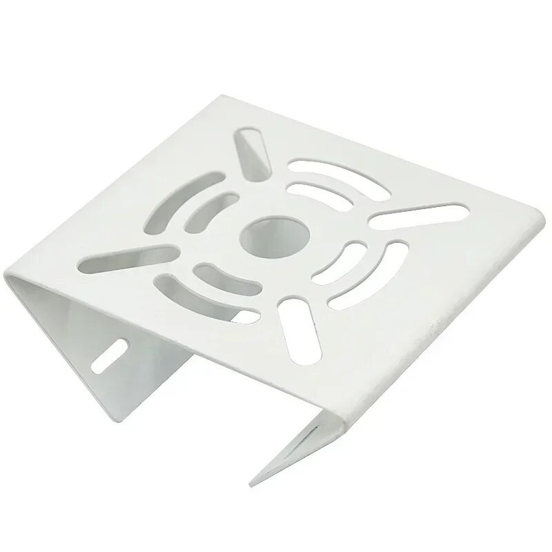 Gatvės apšvietimo stulpo tvirtinimo laikiklis Mažas universalus jungties stulpelis, laikiklis, stebėjimo laikiklis, vaizdo kameros galinis stovas, geležinė lanko plokštė