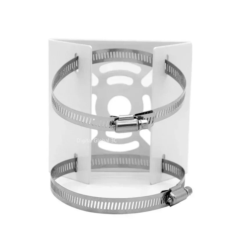 Gatvės apšvietimo stulpo tvirtinimo laikiklis Mažas universalus jungties stulpelis, laikiklis, stebėjimo laikiklis, vaizdo kameros galinis stovas, geležinė lanko plokštė