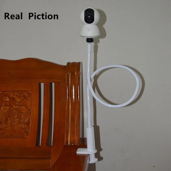 За Mi Camera Head Pro PTZ 2k Edition Book Desktop Clip Iron Bracket Adjustable White Cradle Baby For xiaomi webcamBed Punch-fre
