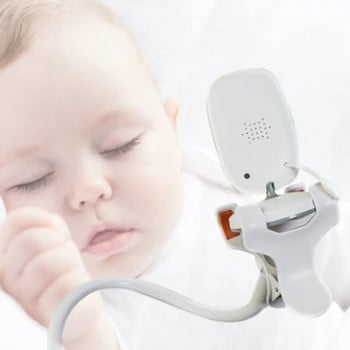 Многофункционална универсална стойка за държач за фотоапарат за бебефон Монтиране на люлка за легло Регулируема скоба за дълга ръка