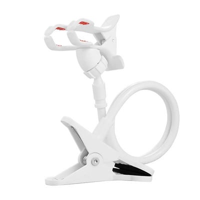 Daudzfunkcionāls universāls kameras turētāja statīvs mazuļa monitora stiprinājumam uz gultas šūpuļa, regulējams garās rokas kronšteins