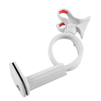 Daudzfunkcionāls universāls kameras turētāja statīvs mazuļa monitora stiprinājumam uz gultas šūpuļa, regulējams garās rokas kronšteins