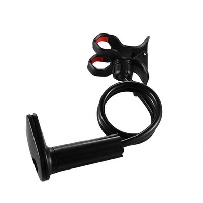 Daudzfunkcionāls universāls kameras turētāja statīvs mazuļa monitora stiprinājumam uz gultas šūpuļa, regulējams garās rokas kronšteins