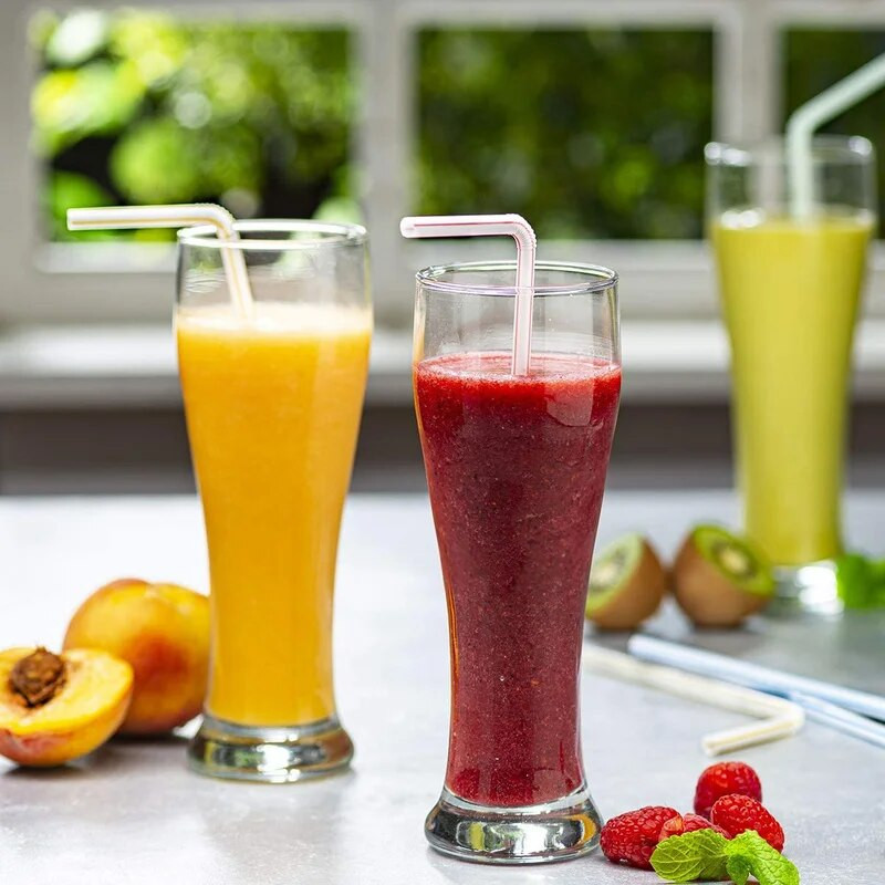 100/300 vnt. vienkartiniai plastikiniai šiaudeliai vaivorykštės dryžuoti lankstomi tempiami geriamųjų šiaudelių vakarėliui liemenėlės kokteilių sulčių gėrimų šiaudeliai