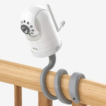 Силиконова гъвкава въртяща се стойка за външна камера Инсталиране на закрито без инструменти за вашата система за домашна охранителна камера